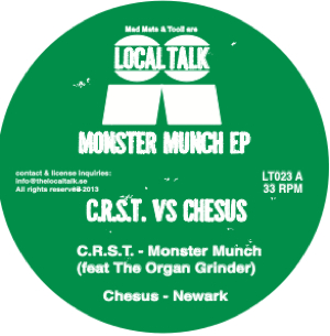 C.R.S.T. Vs Chesus/MONSTER MUCH EP 12"