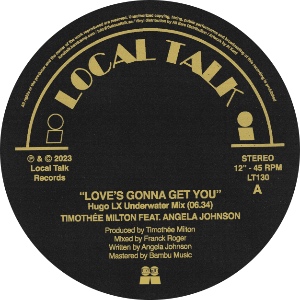 Timothee Milton/LOVE'S GONNA GET YOU 12"