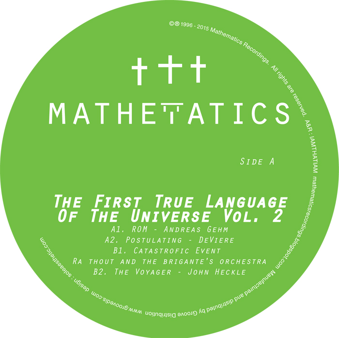 Various/THE FIRST TRUE LANGUAGE V2 12"
