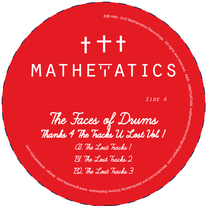 Face Of Drums/THANKS 4 THE TRACKS V1 12"
