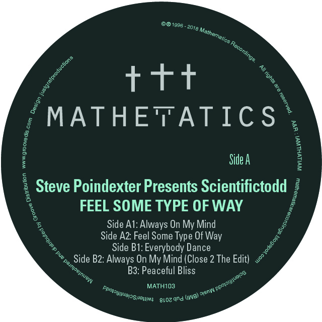 Scientifictodd/FEEL SOME TYPE OF WAY 12" Scientifictodd/FEEL SOME TYPE OF WAY 12"