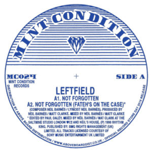 Leftfield/NOT FORGOTTEN -RSD 12"