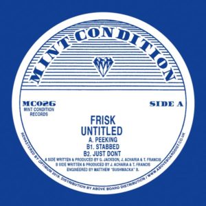 Frisk/UNTITLED EP 12"