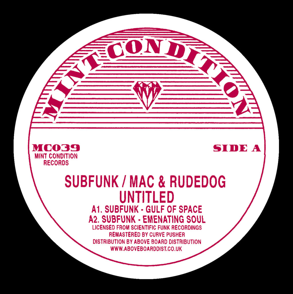 Subfunk vs Mac & Rudedog/UNTITLED 12"