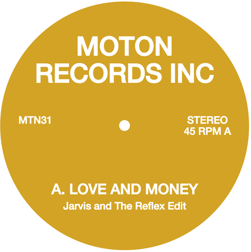 Moton/LOVE AND MONEY - ON THE RUN 12"
