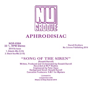 Aphrodisiac/SONG OF THE SIREN 12"