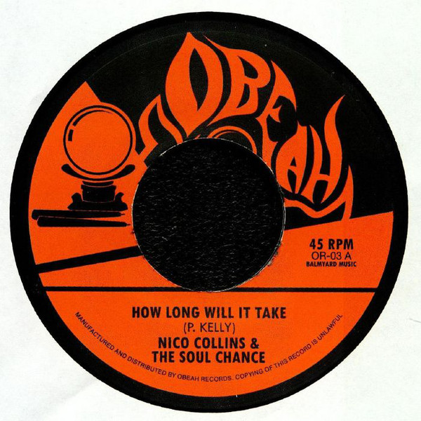 Soul Chance/HOW LONG WILL IT TAKE? 7"