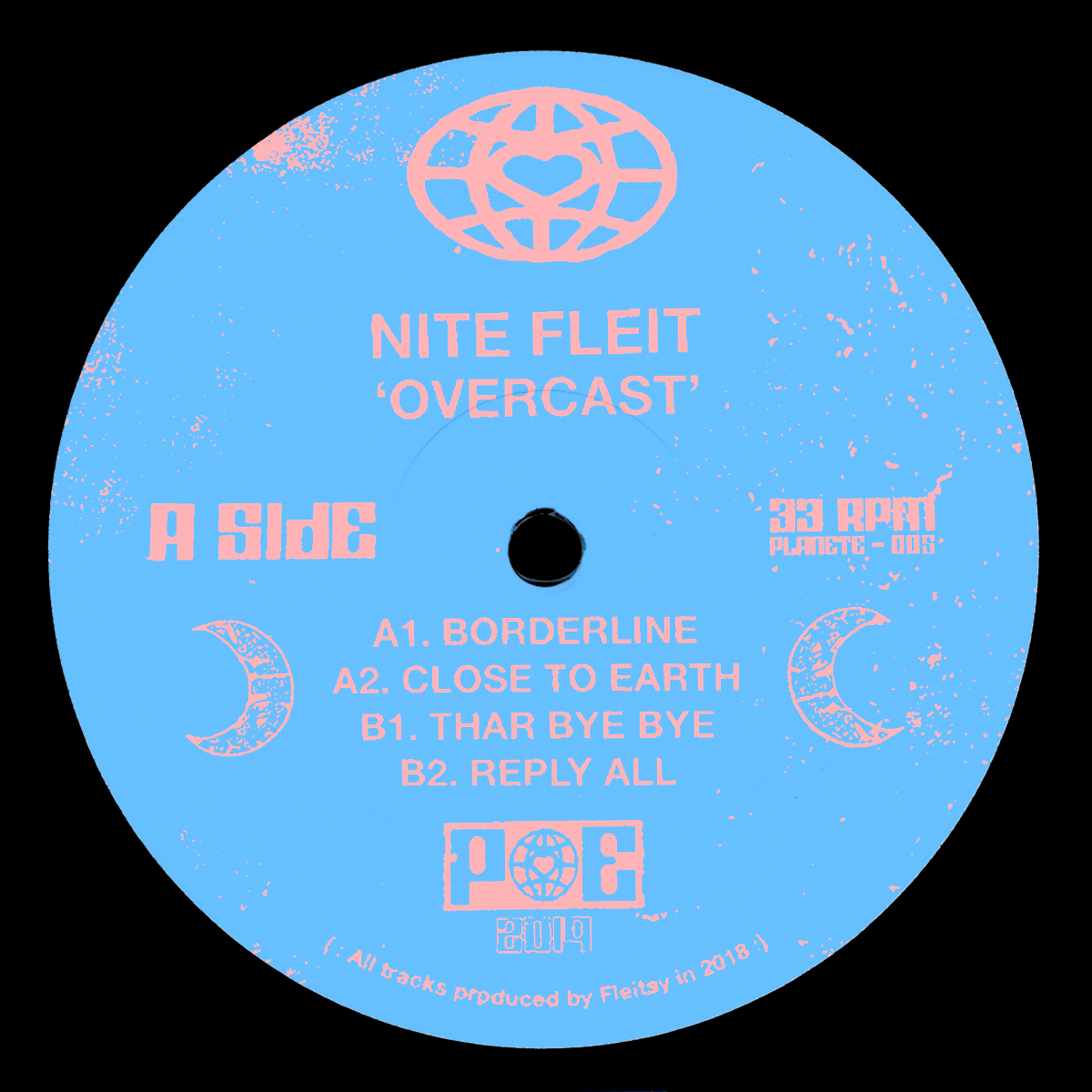 Nite Fleit/OVERCAST EP 12"