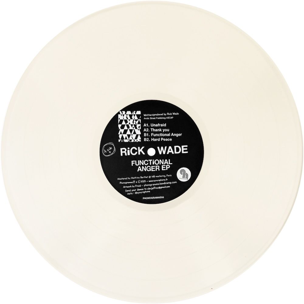Rick Wade/FUNCTIONAL ANGER EP 12"