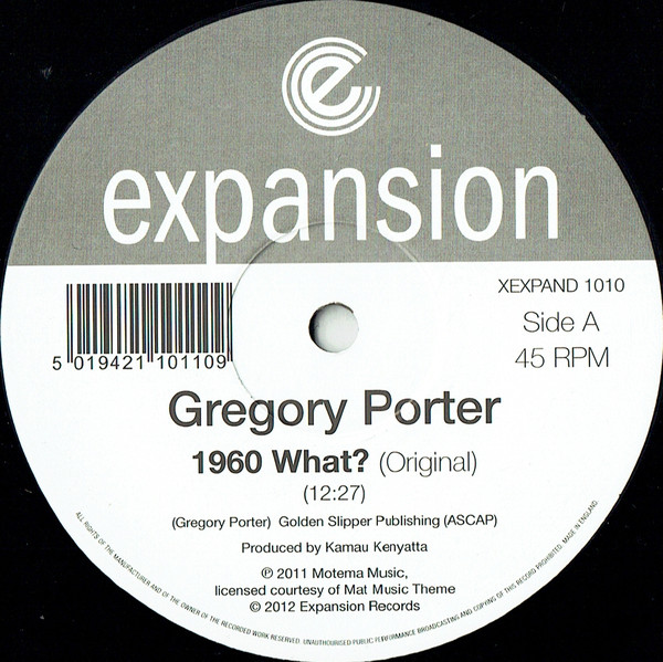 Gregory Porter/1960 WHAT? (REPRESS) 12"