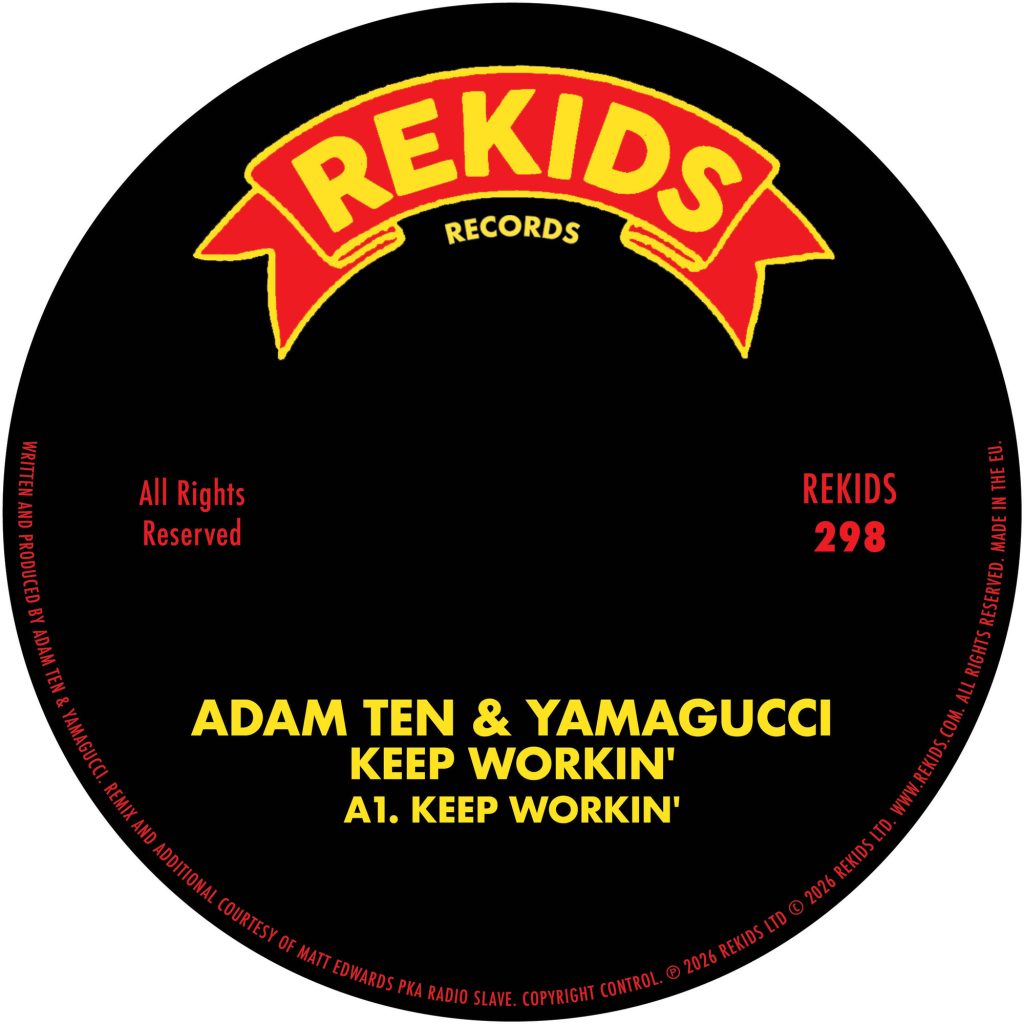 Adam Ten & Yamagucci/KEEP WORKIN' 12"