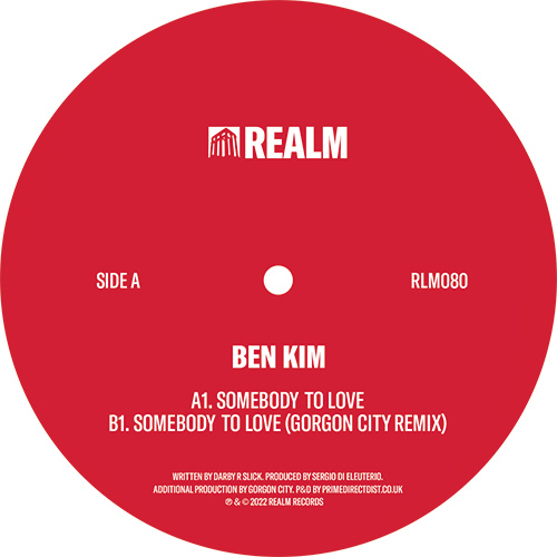 Ben Kim/SOMEBODY TO LOVE 12"