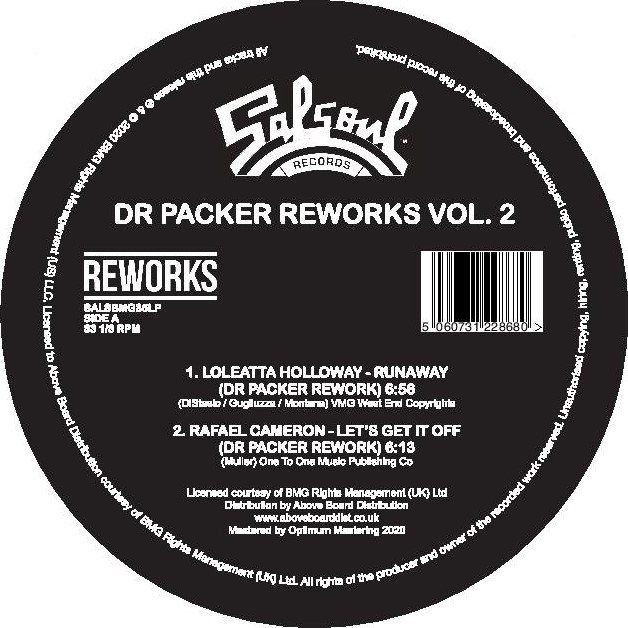 Dr. Packer/SALSOUL REWORKS VOL 2 12"
