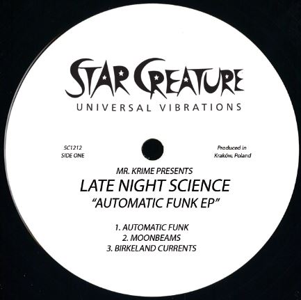 Late Night Science/AUTOMATIC FUNK 12"
