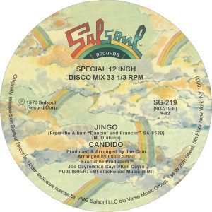 Candido/JINGO (BLACK VINYL) 12"
