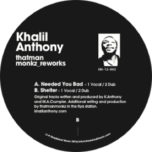 Khalil Anthony/THAT MAN MONKZ REWORK 12"