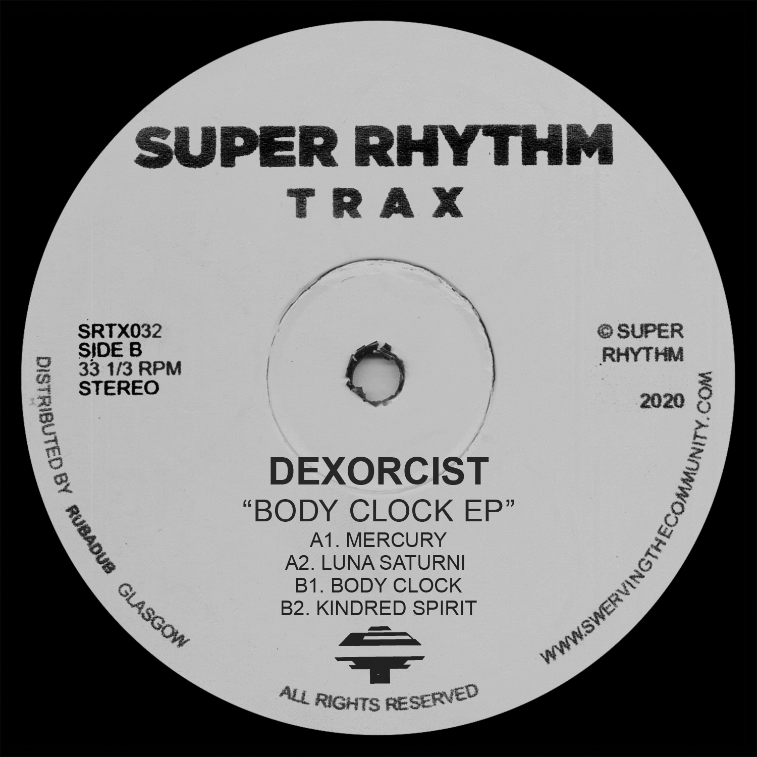 Dexorcist/BODY CLOCK EP 12"