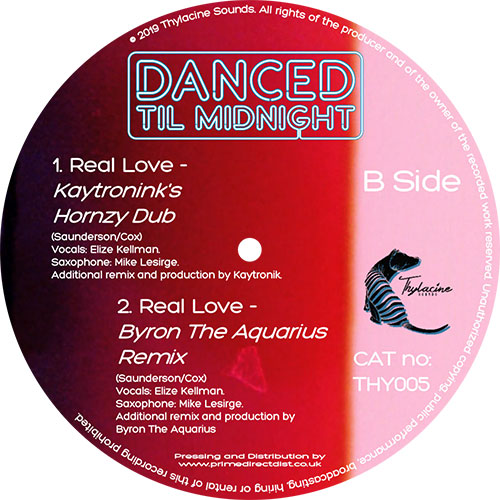 Danced Til Midnight/REAL LOVE 12"