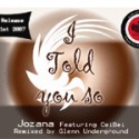 Jozana/TOLD YOU SO (GU REMIX) 12"