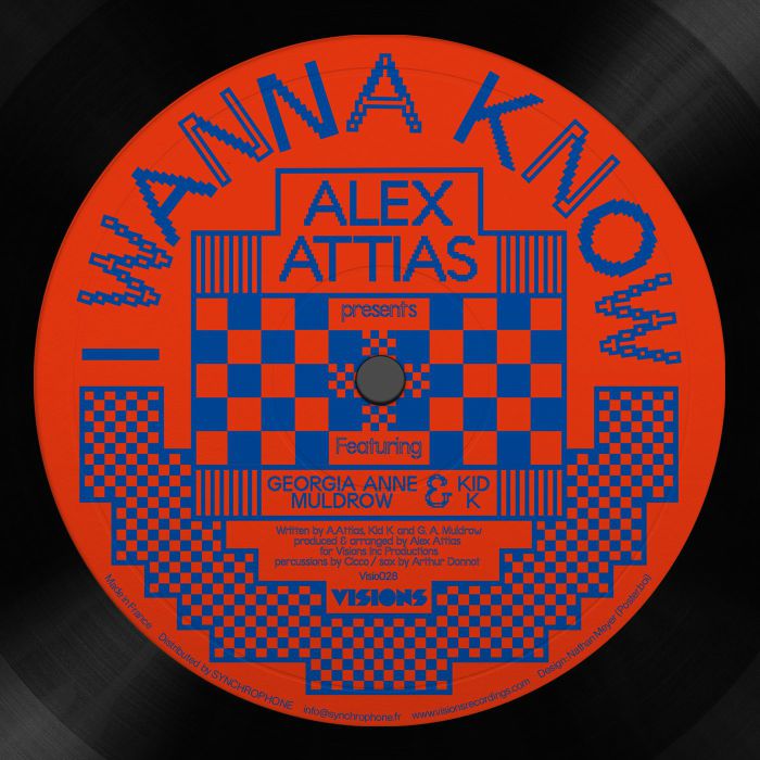 Alex Attias/I WANNA KNOW 12"