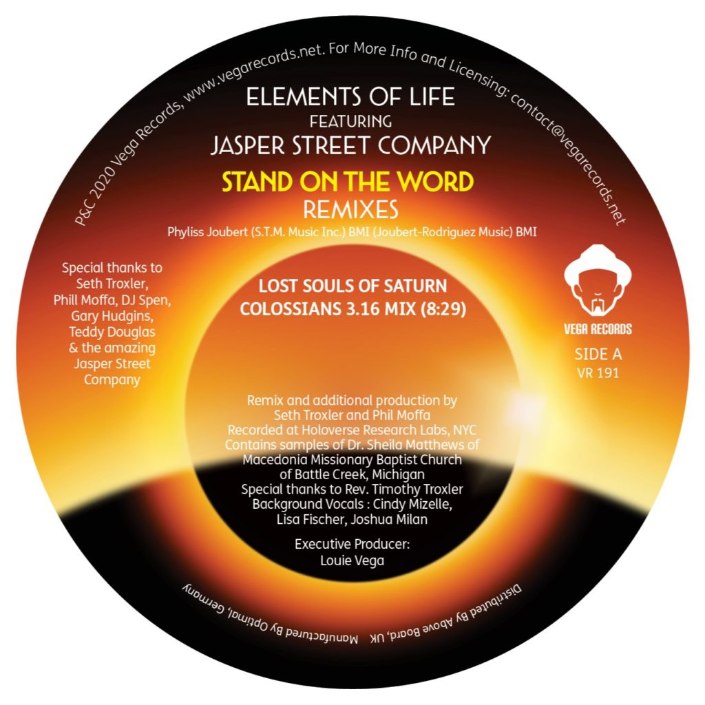 Elements Of Life/STAND ON... REMIXES 12"