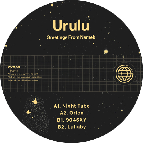 Urulu/GREETINGS FROM NAMEK 12"