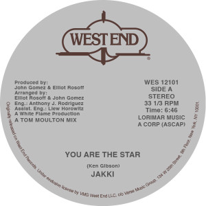 Jakki/YOU ARE THE STAR 12"