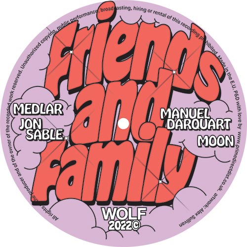 Various/FRIENDS AND FAMILY EP 12"