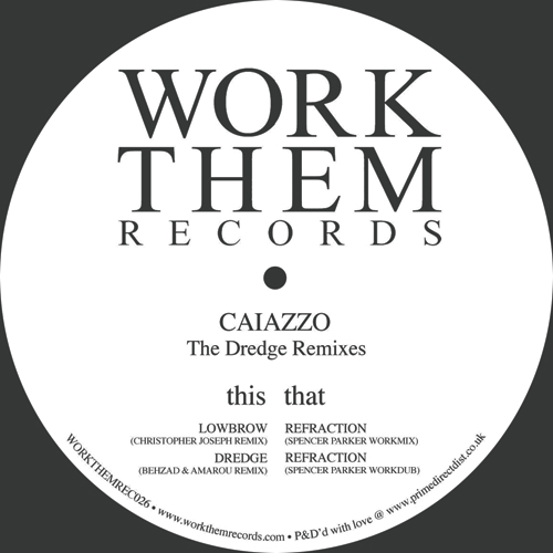 Caiazzo/THE DREDGE REMIXES 12"