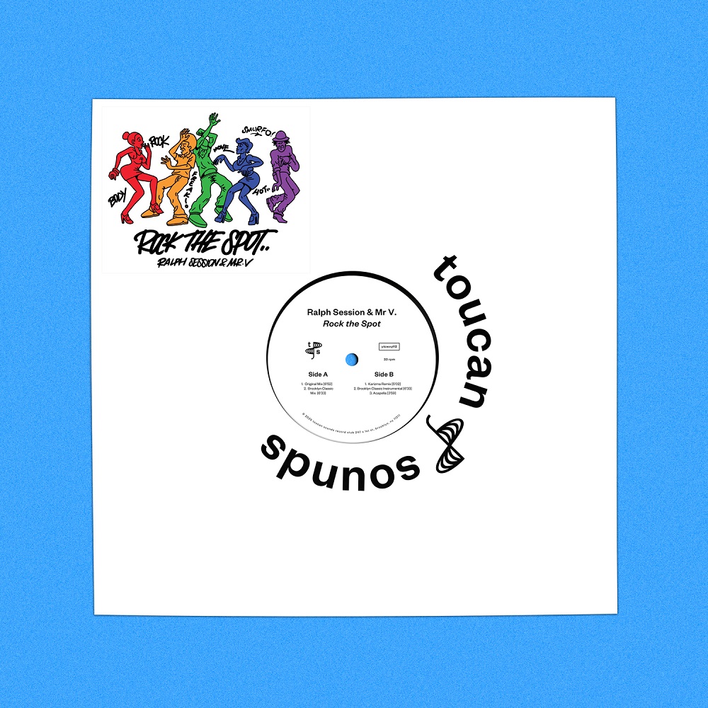Ralph Session & Mr. V/ROCK THE SPOT 12"