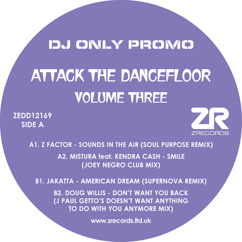 Various/ATTACK THE DANCEFLOOR VOL 3 12"