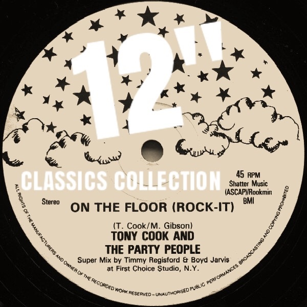 Tony Cook & The Party People/ON THE..12"