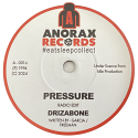 Drizabone/PRESSURE (RED VINYL) 7"