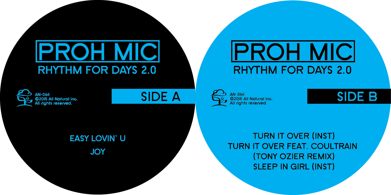 Proh Mic/RHYTHM FOR DAYS 2.0 12"