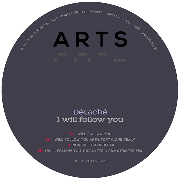 Detache/I WILL FOLLOW YOU EP 12"