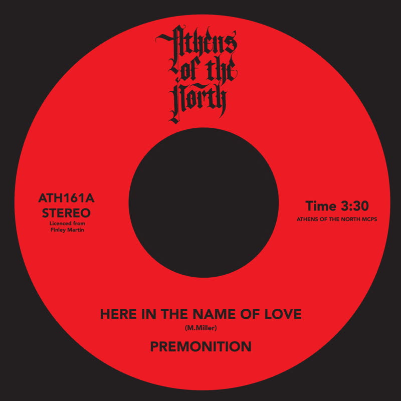 Premonition/HERE IN THE NAME OF LOVE 7"