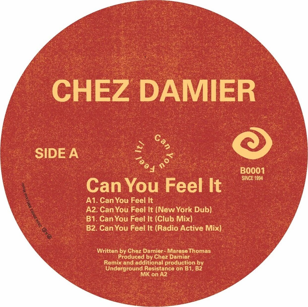 Chez Damier/CAN YOU FEEL IT (UR RMX) 12"