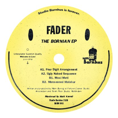 Fader/THE BORNIAN EP 12"