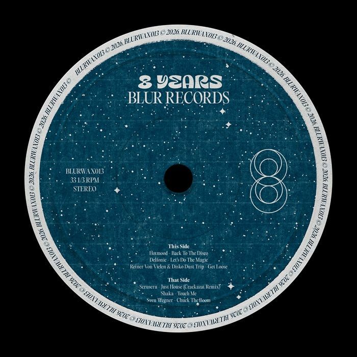 Various/8 YEARS BLUR RECORDS VOL 1 12"