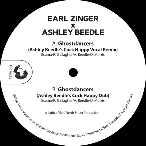 Zinger & Beedle/GHOSTDANCERS REMIXES 12"
