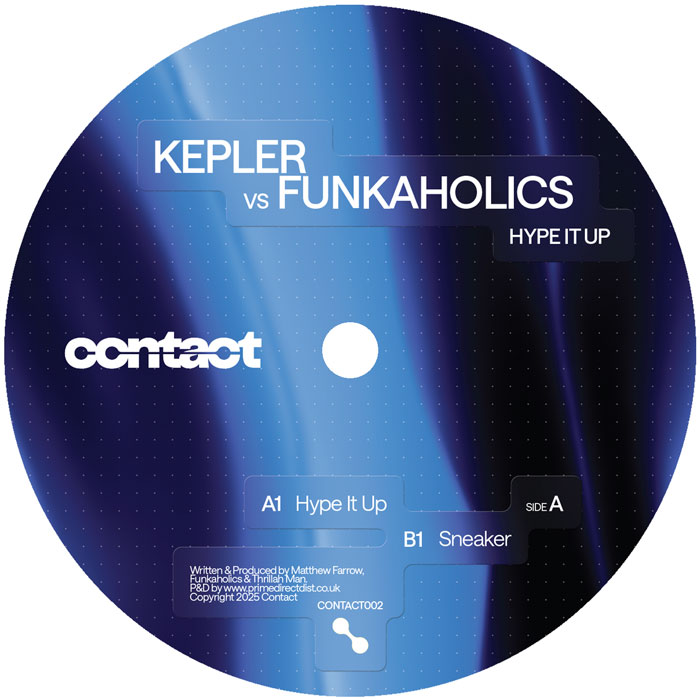 Kepler vs Funkaholics/HYPE IT UP 12"