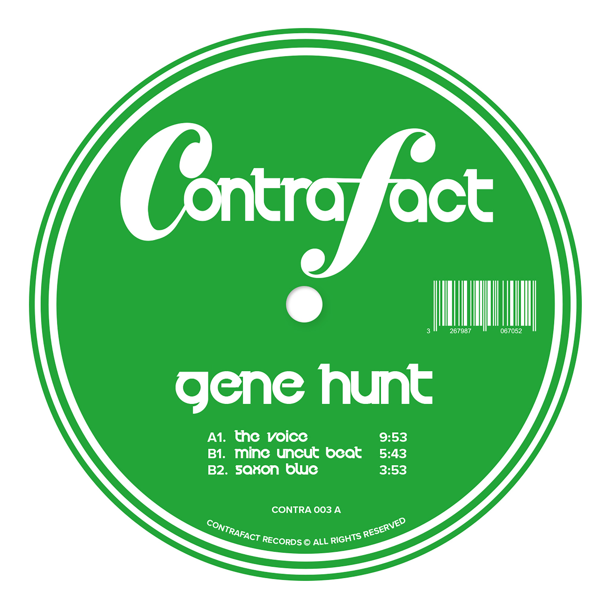 Gene Hunt/FEEL MY SOUL 12"