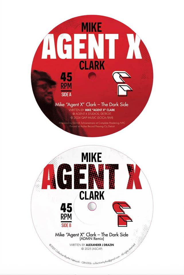 Mike Agent X Clark/THE DARK SIDE EP 12"