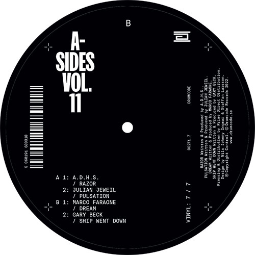 Various/A-SIDES VOL 11: PT 7 (OF 7) 12"