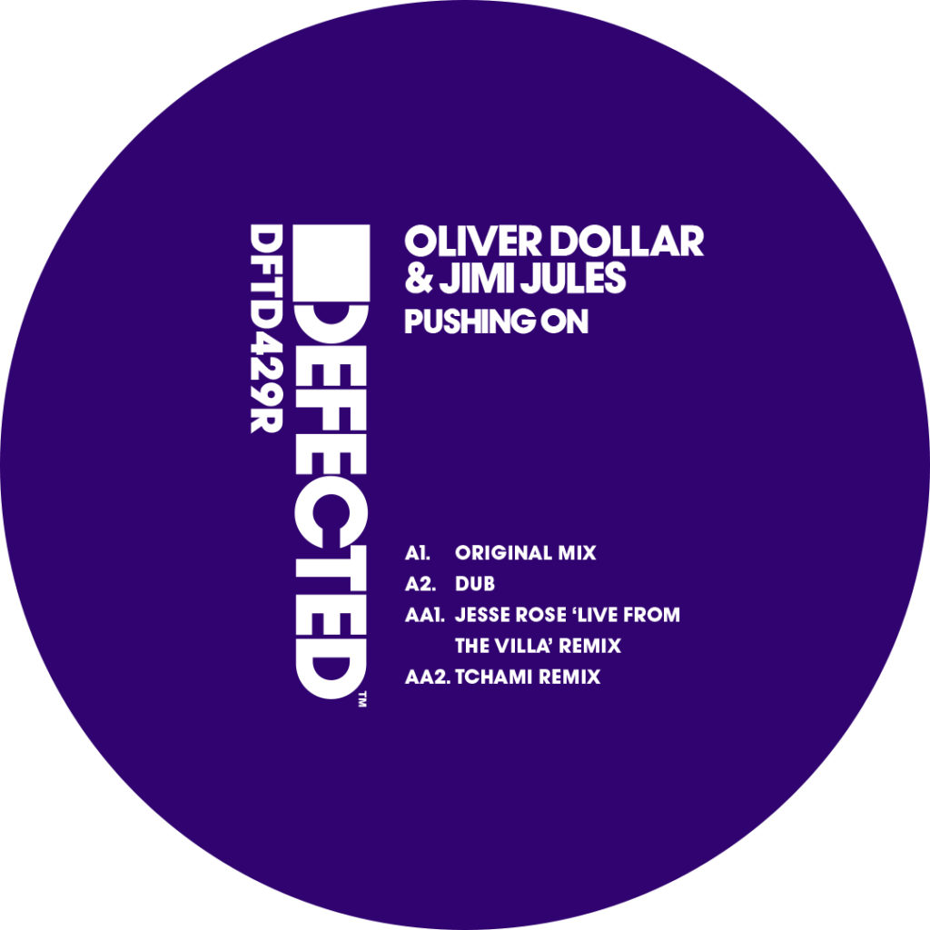 Oliver Dollar/PUSHING ON (REPRESS) 12"