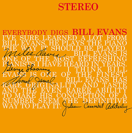 Bill Evans/EVERYBODY DIGS BILL (180g) LP