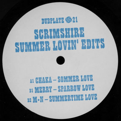 Scrimshire/SUMMER LOVIN' EDITS 12"