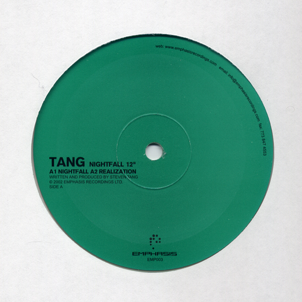 Steven Tang/NIGHTFALL EP 12"