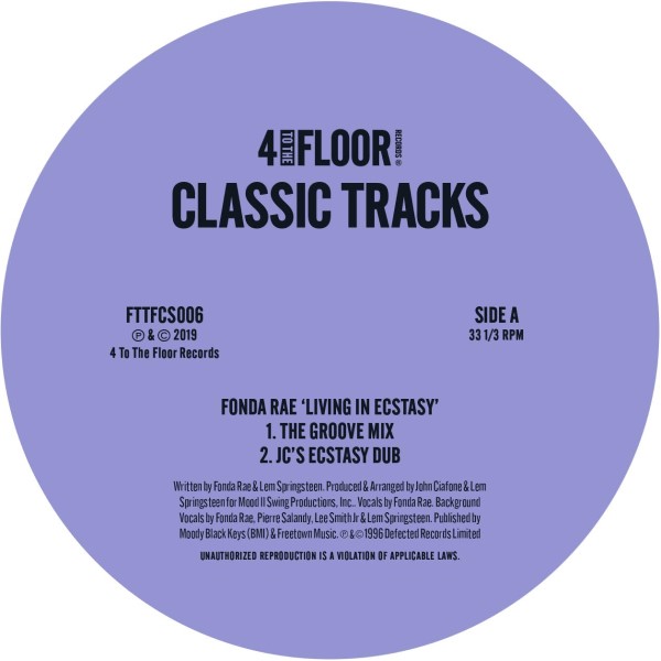 Various/4 TO THE FLOOR CLASSICS V5 12"