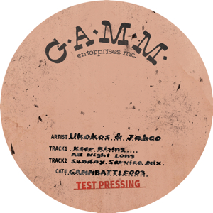 Ukokos & Jabco/KEEP RISING ALL NIGHT 12"